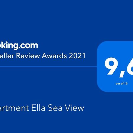 Apartment Ella Sea View Μπολ Εξωτερικό φωτογραφία