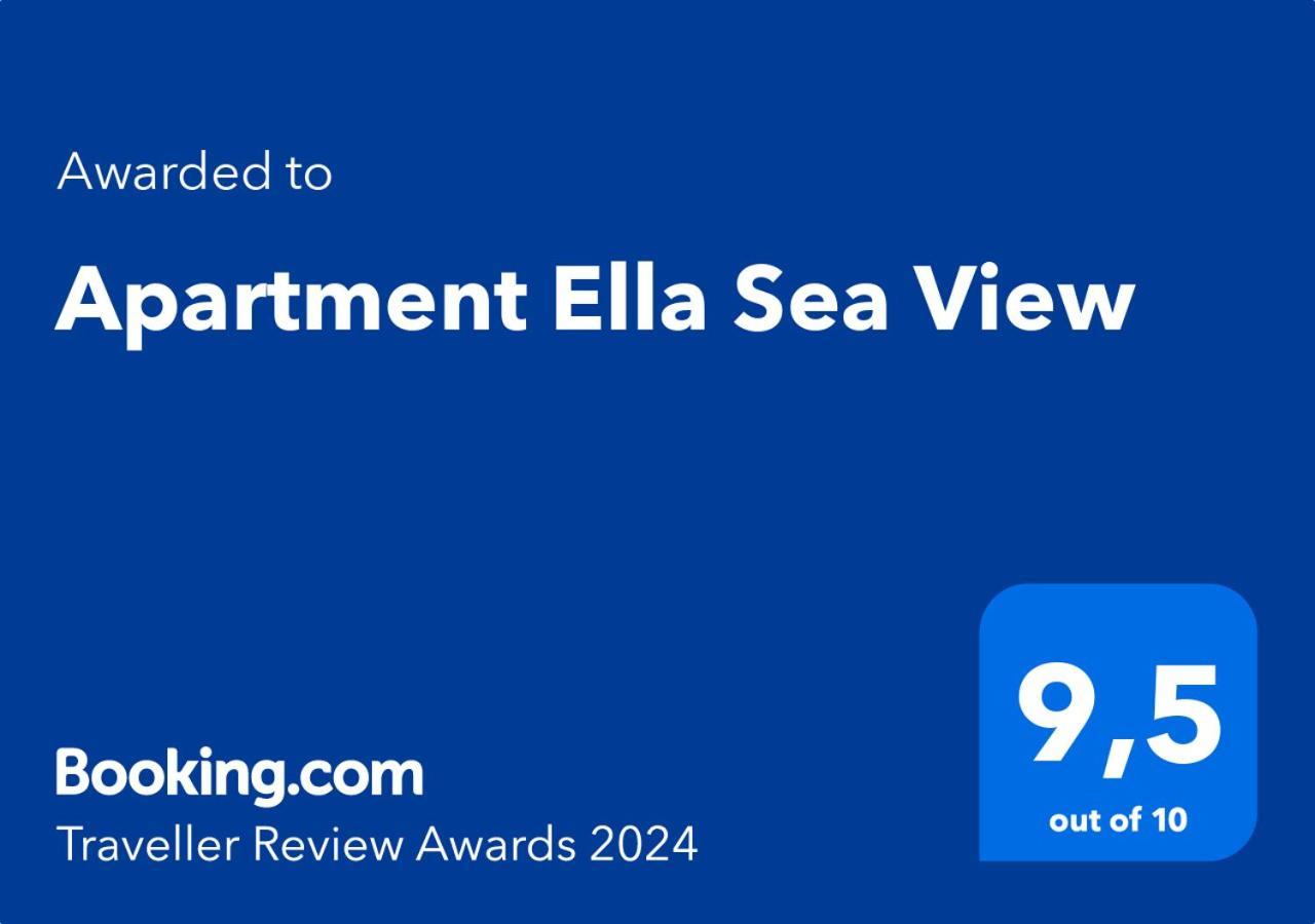 Apartment Ella Sea View Μπολ Εξωτερικό φωτογραφία